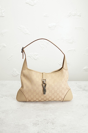 FWRD Renew Gucci Jackie Kandinsky Hobo Bag in Neutral