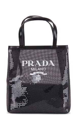 Prada Rete Paillettes Tote Bag FWRD Renew