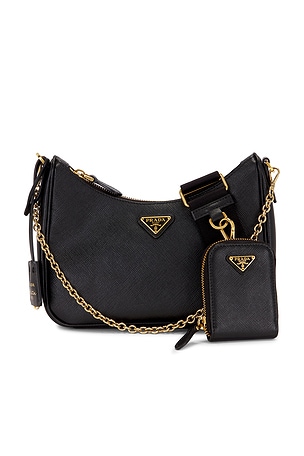 Prada Saffiano Re-Edition 2005 Shoulder Bag FWRD Renew
