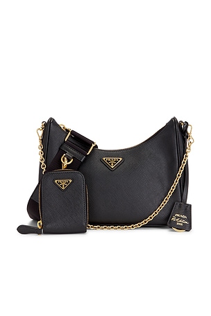 Prada Saffiano Re-Edition 2005 Shoulder Bag FWRD Renew