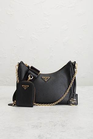 FWRD Renew Prada Saffiano Re-Edition 2005 Shoulder Bag