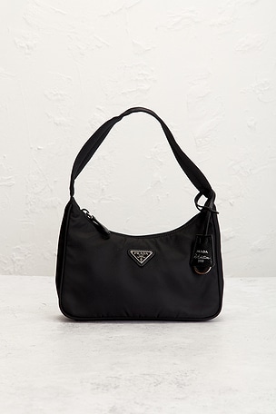 FWRD Renew Prada Mini Re-Edition 2000 Re-Nylon Shoulder Bag