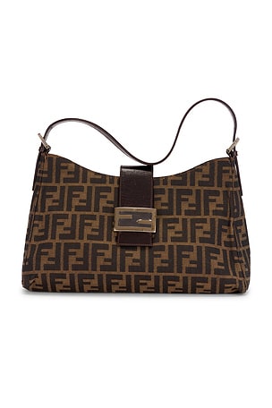 Fendi Zucca Shoulder Bag FWRD Renew
