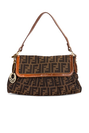 Fendi Zucca Chef Shoulder Bag FWRD Renew