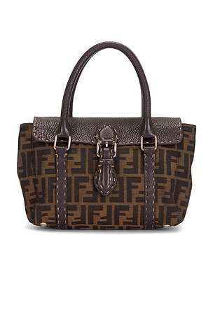 Fendi Zucca Linda Handbag FWRD Renew