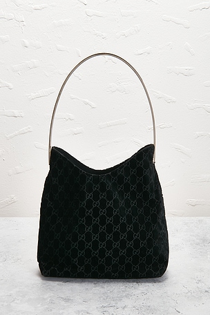 FWRD Renew Gucci Hobo Bag in Black