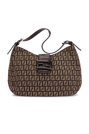 Fendi Zucchino Hobo Bag FWRD Renew