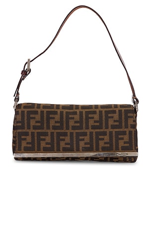 Fendi Zucca Shoulder Bag FWRD Renew