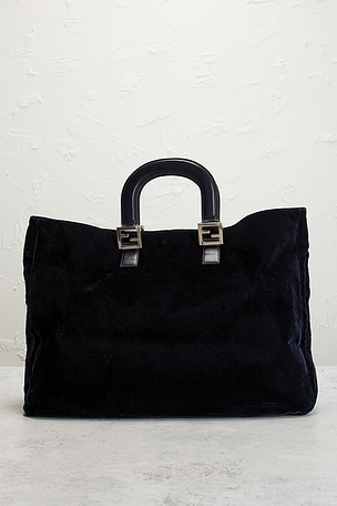 FWRD Renew Fendi Handbag in Navy