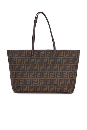 Fendi Zucca Roll Tote Bag FWRD Renew