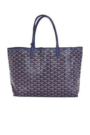 FWRD Renew Goyard Saint Louis PM Tote Bag in Navy