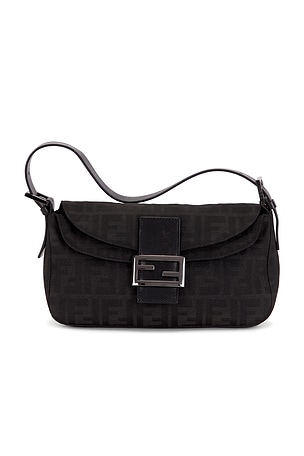 Fendi Zucca Baguette Shoulder Bag FWRD Renew
