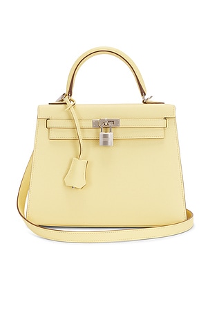 Hermes Epsom Kelly 25 Sellier Handbag FWRD Renew