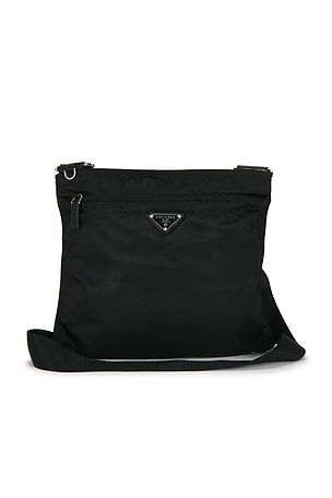 Prada Tessuto Flat Messenger Bag FWRD Renew