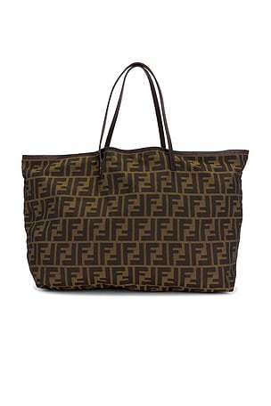 Fendi Zucca Roll Tote Bag FWRD Renew
