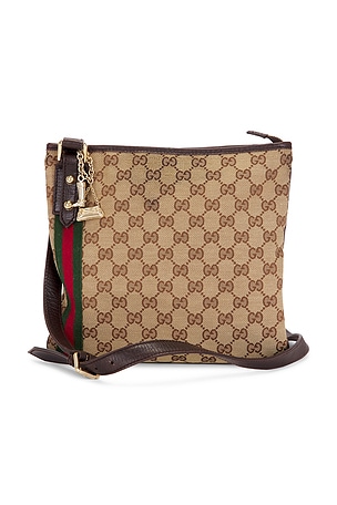 Gucci Jolicoeur Flat Messenger Bag FWRD Renew