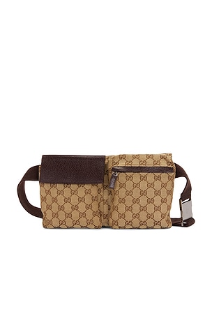Gucci Double Pocket Belt Bag FWRD Renew