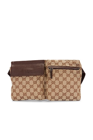 Gucci Double Pocket Belt Bag FWRD Renew