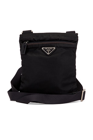 Prada Tessuto Flat Messenger Bag FWRD Renew