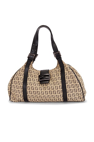 Fendi Zucchino Shoulder Bag FWRD Renew