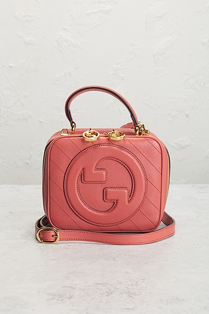 FWRD Renew Gucci Blondie NM Handbag in Coral