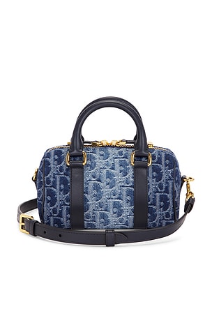 Dior Oblique Nano Groove Convertible Bowling Bag FWRD Renew