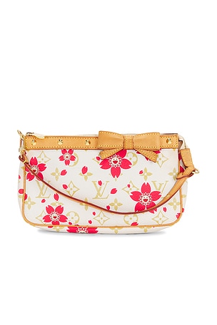 Louis Vuitton X Takashi Murakami Monogram Cherry Blossom Pochette Accessoires Shoulder Bag FWRD Renew