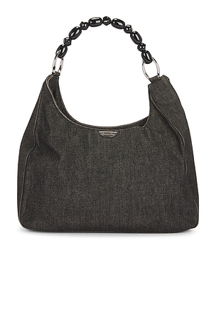 Dior Denim Maris Pearl Shoulder Bag FWRD Renew