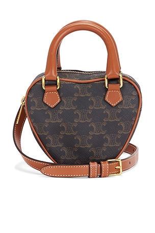 Celine Triomphe Heart Handbag FWRD Renew