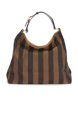 Fendi Pequin Hobo Bag FWRD Renew