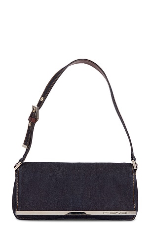 Fendi Denim Shoulder Bag FWRD Renew