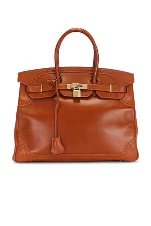 Hermes Tadelakt Ghillies Birkin 35 Handbag FWRD Renew