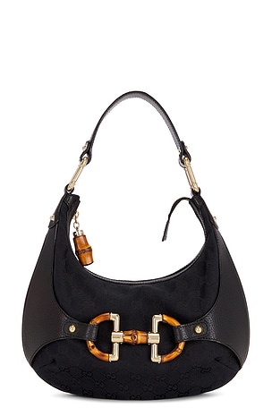 Gucci Bamboo Horsebit Hobo Bag FWRD Renew