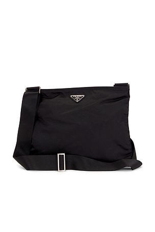 Prada Tessuto Flat Messenger Bag FWRD Renew