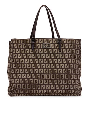 Fendi Zucchino Tote Bag FWRD Renew