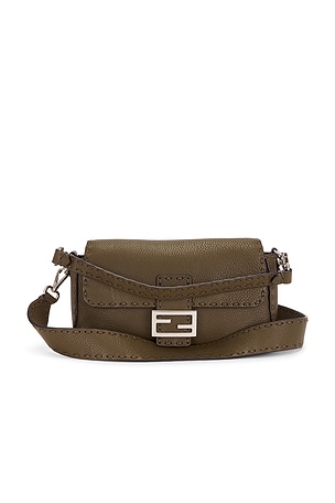 Fendi Cuoio Roma Sellerissima Nappa Re-Edition Baguette Shoulder Bag FWRD Renew