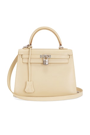Hermes Box Kelly 25 Sellier Handbag FWRD Renew