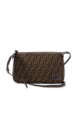 Fendi Zucca Simply Shoulder Bag FWRD Renew