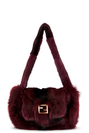 Fendi Fur Shoulder Bag FWRD Renew