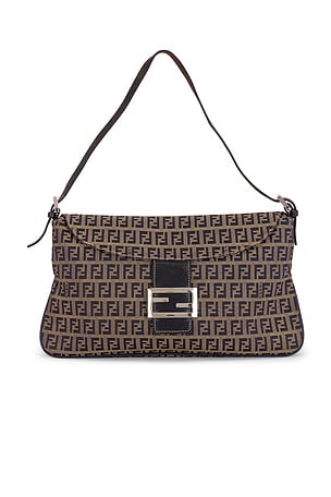 Fendi Zucchino Baguette Shoulder Bag FWRD Renew