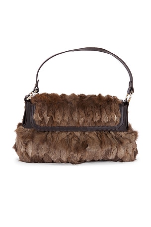 Fendi Fur Chef Shoulder Bag FWRD Renew