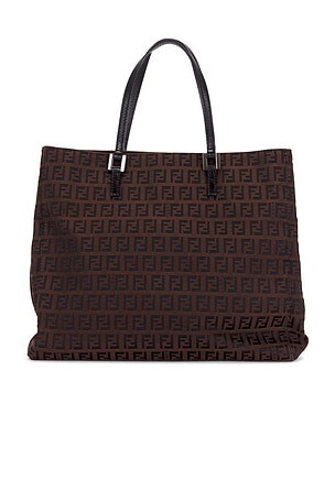 Fendi Zucchino Tote Bag FWRD Renew