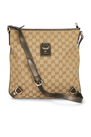 Gucci Abbey Flat Messenger Bag FWRD Renew