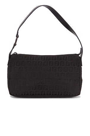 Fendi Zucchino Pochette Shoulder Bag FWRD Renew