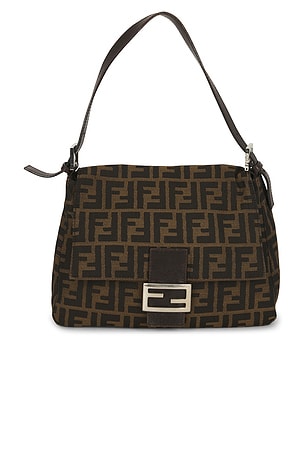 Fendi Zucca Mama Baguette Shoulder Bag FWRD Renew