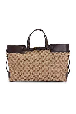 Gucci Buckle Tote Bag FWRD Renew