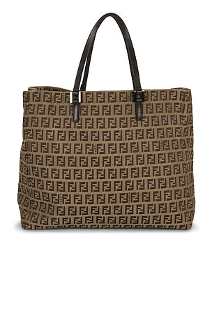 Fendi Zucchino Tote Bag FWRD Renew