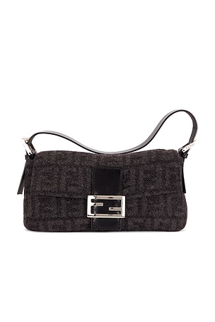 Fendi Zucca Baguette Shoulder Bag FWRD Renew