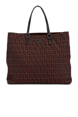 Fendi Zucchino Tote Bag FWRD Renew