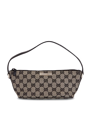 Gucci GG Boat Pochette Shoulder Bag FWRD Renew